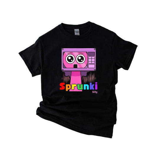 Lily The Colorful Sprunki Fun Kids Vibrant Graphic Tee Gift V50773 Unisex T-Shirt, up to 5XL